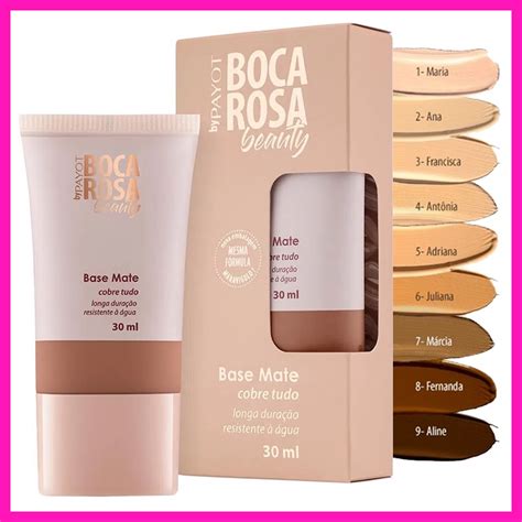 Base liquida Ruby Rose Stay Fix matte alta cobertura de longa duração ...