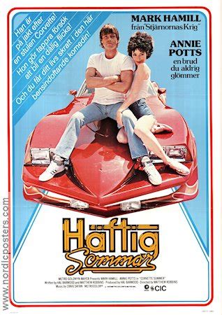 ANNIE POTTS Corvette Summer Movie poster 1979 original Nordic Posters