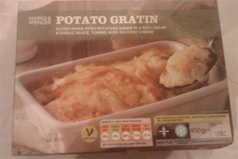 Ready Meals Rock Chick: Potato Gratin - Marks & Spencer