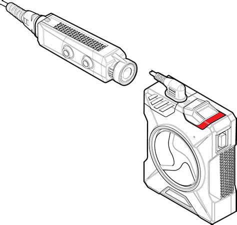 TASER / Axon Flex 2 Camera line art. on Behance