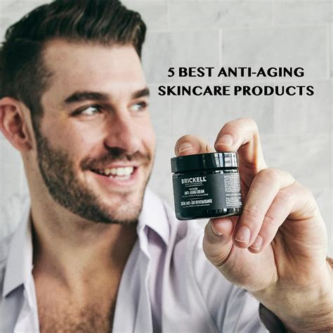 5 Best Anti Aging Skin Care Facial Products For Men.