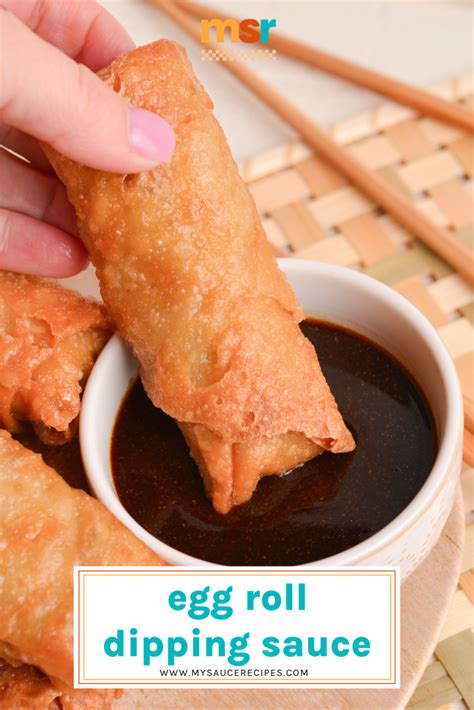 BEST Egg Roll Dipping Sauce Recipe (Ready in FIVE Minutes!)