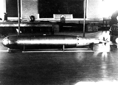 Whitehead MK 1 Torpedo - U. S. Naval Undersea Museum
