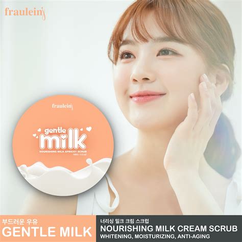 FRAULEIN "Gentle Milk" Face & Body Exfoliating Cream Scrub | Lazada PH