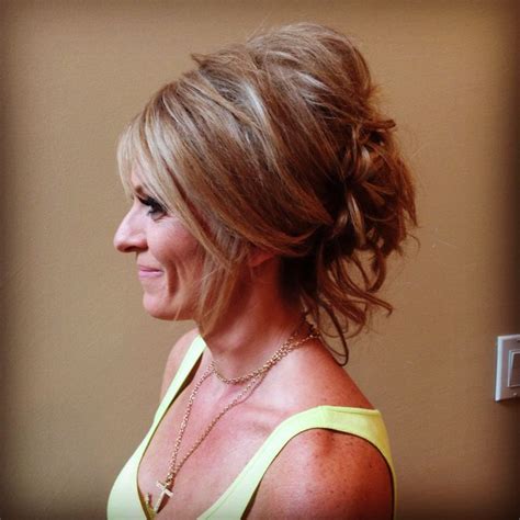 Messy updo