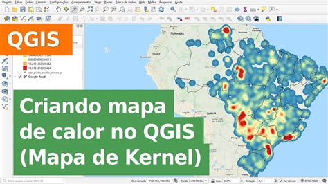 Mapa De Calor Qual O Gradiente Nome Qgis