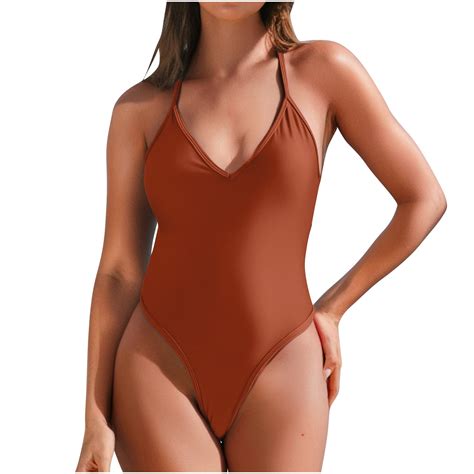 New Summer Arrivals UTSJKR Women Sexy One Piece Swimsuits High Cut