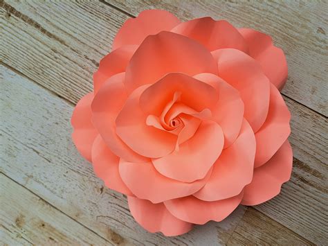 3d paper rose die cut 6