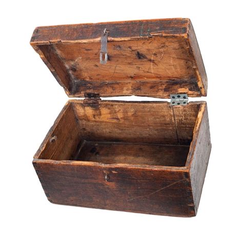Premium Photo | Old wooden chest