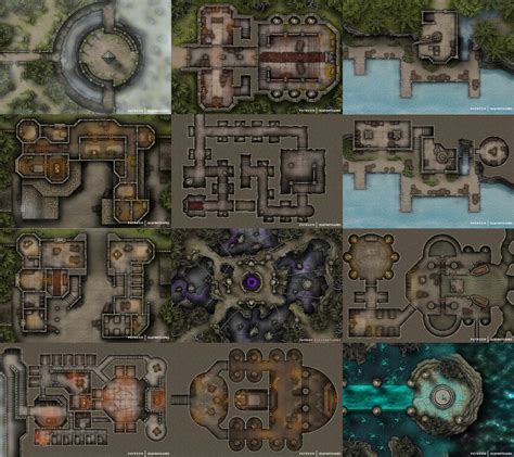 40+ Free Battle Maps, Share the Love! : r/Roll20
