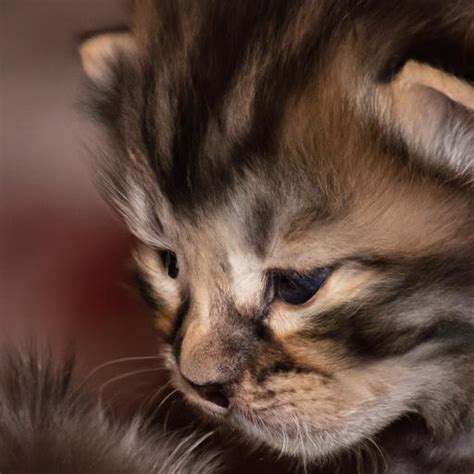 how to tell if a kitten will have medium hair