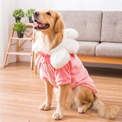 Hipidog Подсолнух Милая одежда для больших собак фланелевая Флисовая ...