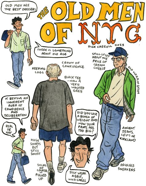 The Old Men of NYC – Put This On | Mens fashion illustration, Old man