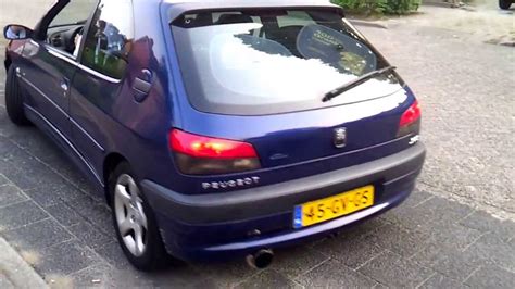 306 XS 1.8L 16V openpijp - YouTube