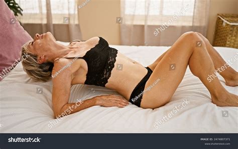 lingerie mature women images stock   vectors
