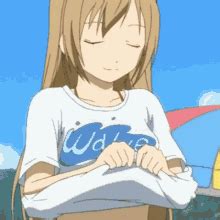anime girls  bikinis gifs tenor