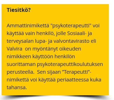 Terapeutit - ToivonPuheita