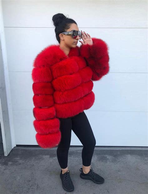 Simone Fox Fur Bomber / istylebysonia
