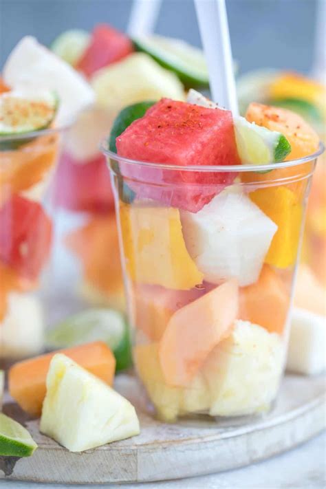 easy tropical fruit cups recipe cfzhf