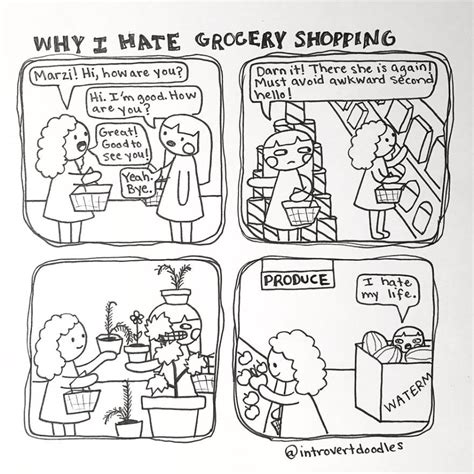 30 Illustrations That Perfectly Sum Up The Life Of An Introvert