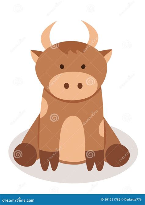 Cartoon Goby. Isolated Vector Image Of A Bull | CartoonDealer.com ...