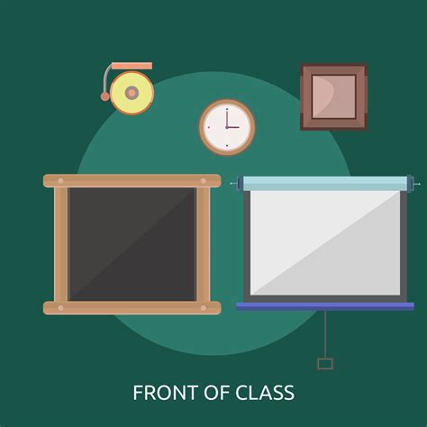 front  class conceptual illustration design  vector art  vecteezy