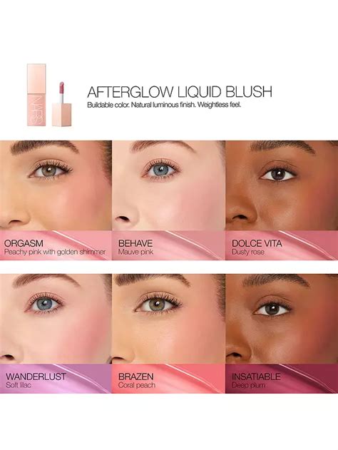 NARS Afterglow Liquid Blush, Wanderlust