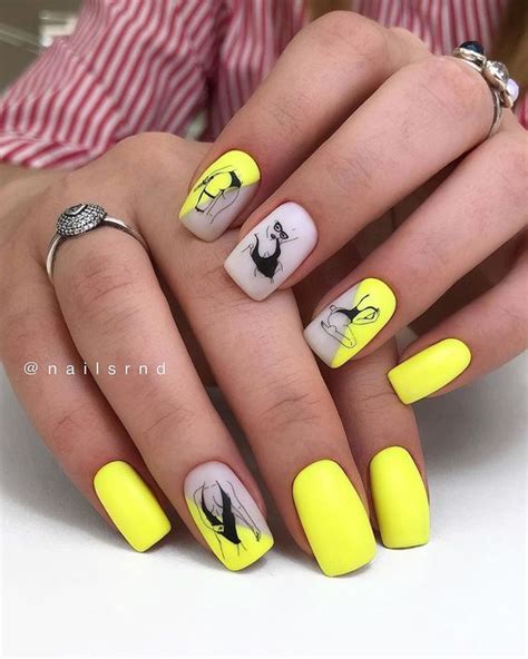 Наращивание ногтей гелем, плюсы и минусы - Женский рай | Yellow nails ...