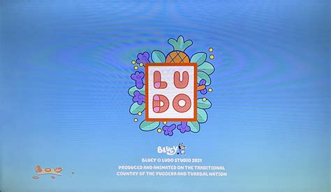 Noticed that season three episodes of Bluey include a land