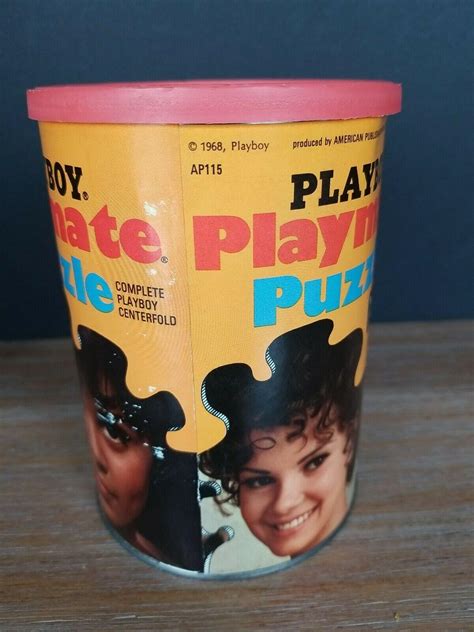 Vintage 1968 AP115 Playboy Playmate Centerfold Puzzle - Jennifer Liano