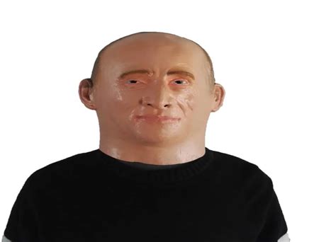 Russian President Vladimir Putin Latex Mask Full Face Halloween Rubber ...