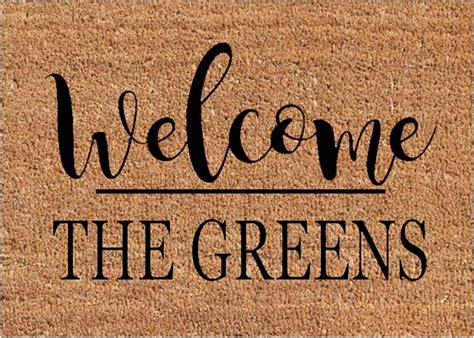 Amazon.com: Personalized Welcome Mats