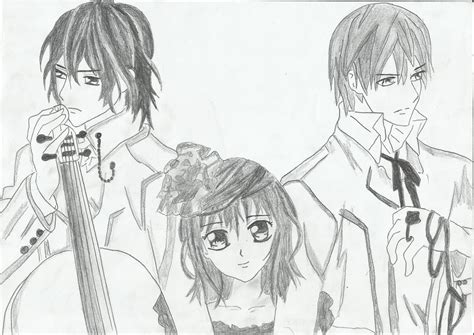 vampire knight drawing  sajuki dragoart