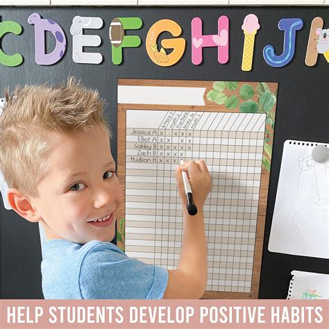 Hadley Designs 4 Farmhouse Data Charts Classroom Morocco | Ubuy
