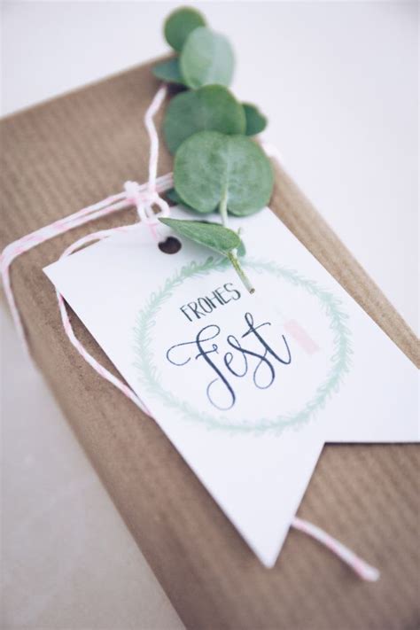 Gratis zum Ausdrucken: Geschenkanhänger zu Weihnachten {Freebie
