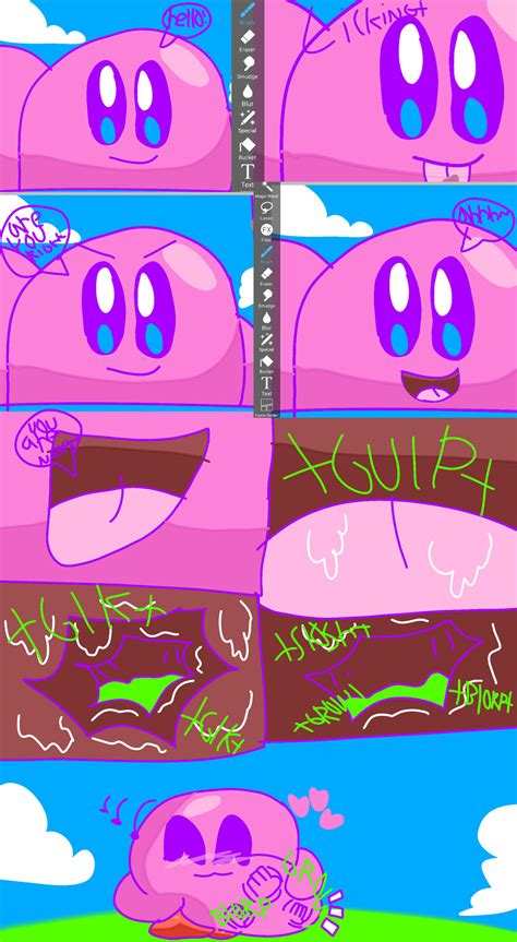 Kirby vore pov comic by 2000windowshakejoj on DeviantArt