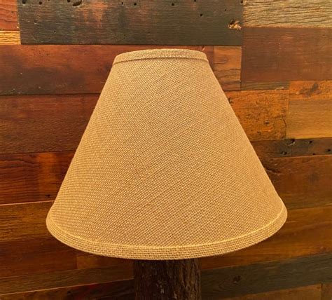 Burlap Lamp Shade - Etsy