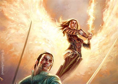 phoenix  shadow  art  todd lockwood