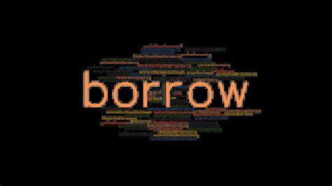 Borrow Past Tense: Verb Forms, Conjugate BORROW - GrammarTOP.com