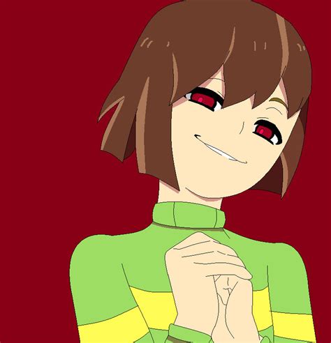 Creepy Chara by CookieFoxButt on DeviantArt
