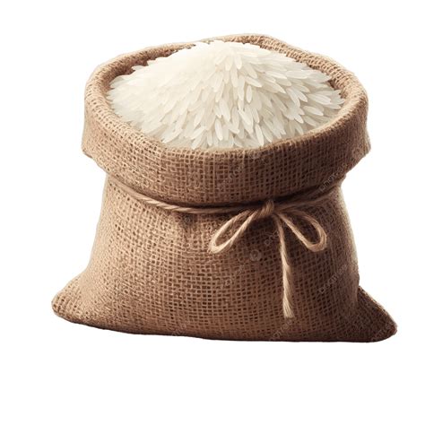 Rice In A Burlap Bag, Rice, Bag PNG Transparent Image and Clipart for Free Download
