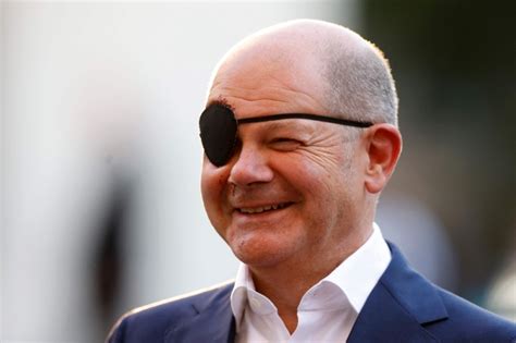 Pirate politician: Eyepatch-wearing Scholz sparks mirth | Malay Mail