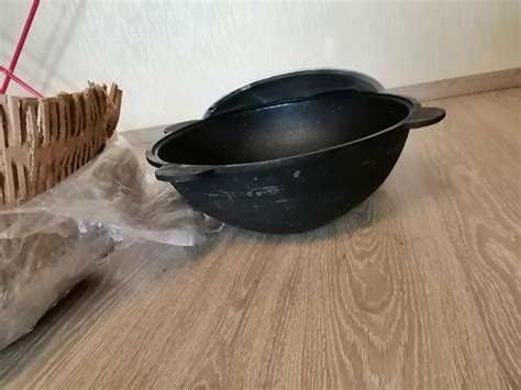 Казан чугунный, 30 л, круглое дно (2737156) - Купить по цене от 4 840. ...