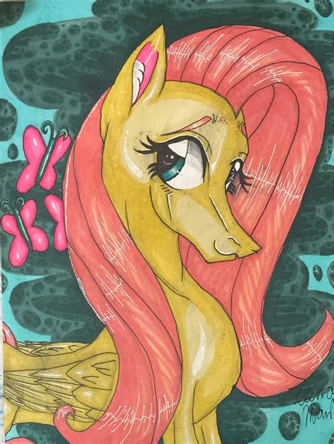 🦋MLP:FIM MANE 6 DRAWINGS 3-6: FLUTTERSHY🦋 | Equestria Unofficial Fan ...