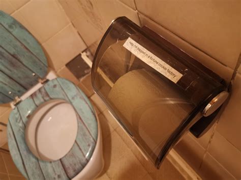 Strange message in a strange bathroom : r/strange