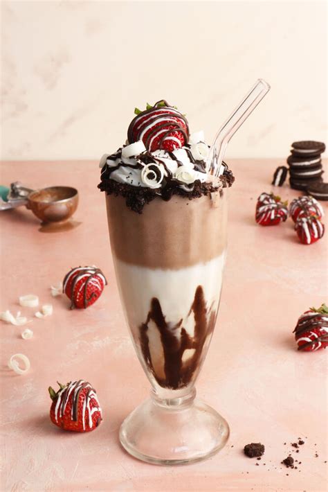 brown butter vanilla  chocolate milkshake recipe  feedfeed