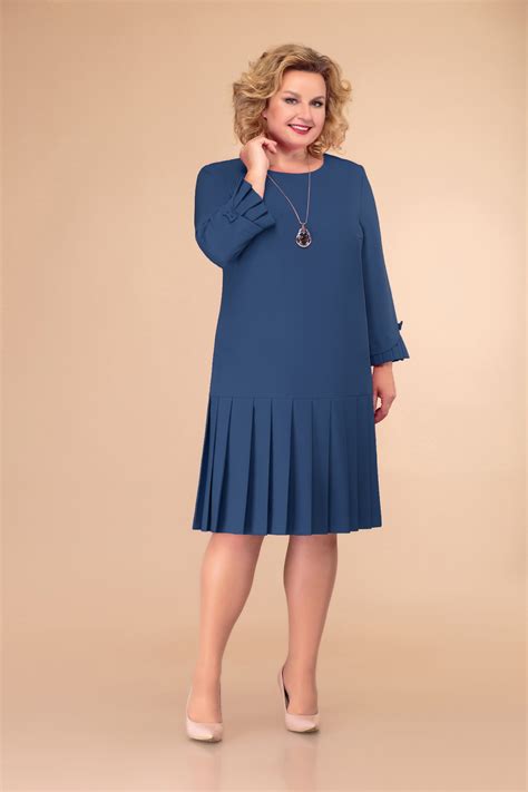 Платье 1429 индиго Svetlana Style купить в интернет магазине Велесмода