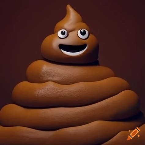 Pile of Poo Emoji from Aardman Animations on Craiyon