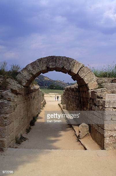 Athens Olympic Games Ancient Olympic Stadium Photos and Premium High ...