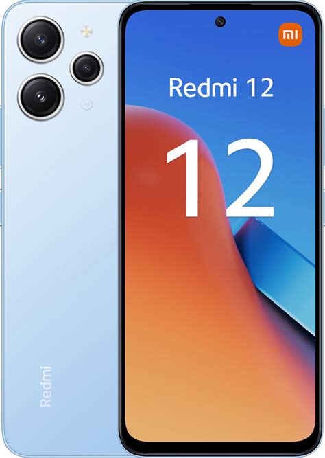 Смартфон Xiaomi Redmi 12 4/128 ГБ RU, Dual nano SIM, sky blue — купить ...